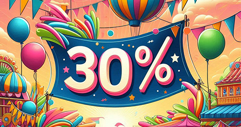 30% de Réduction!